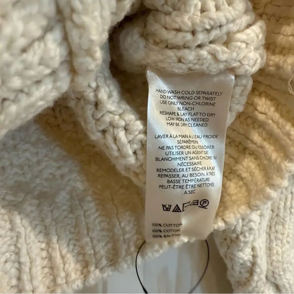 Free People Bonfire Cable Knit Cardi